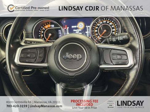 Certified 2021 Jeep Wrangler Unlimited Sahara AWD/4WD image 24