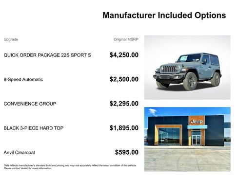 New 2026 Jeep Wrangler Sport AWD/4WD image 7