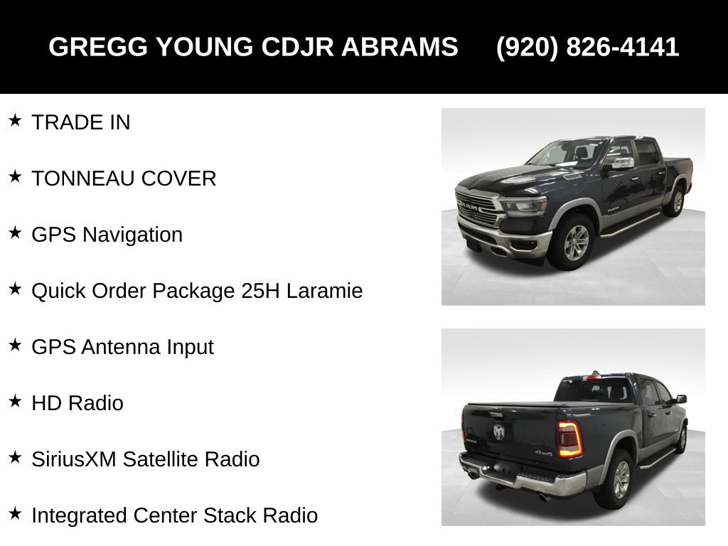Used 2020 RAM 1500 Laramie AWD/4WD image 7