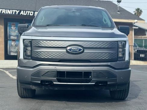 Used 2023 Ford F150 Lightning XLT w/ Equipment Group 312A High image 3