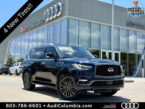 Used 2023 INFINITI QX80 Premium Select w/ Cargo Package AWD/4WD image 1