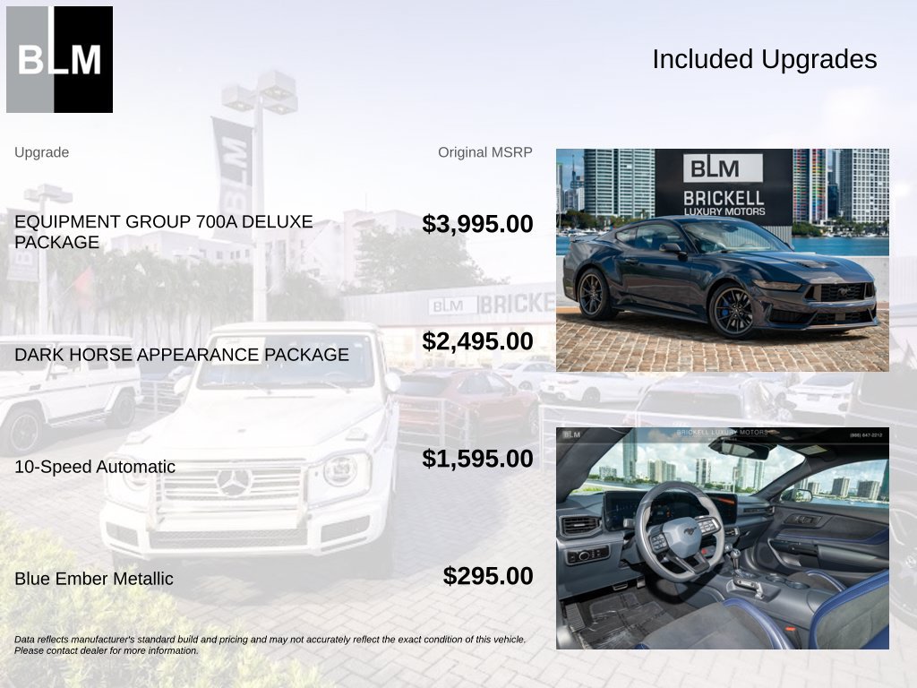 Used 2024 Ford Mustang Dark Horse RWD image 9