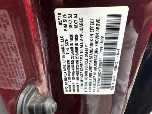 Used 2019 Honda CR-V Touring image 30