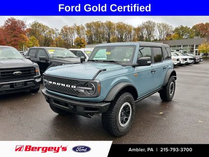 Certified 2022 Ford Bronco Badlands