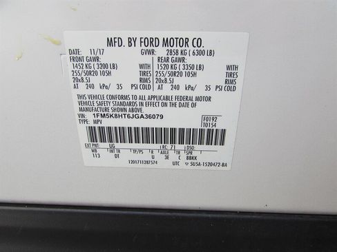 Used 2018 Ford Explorer Platinum AWD/4WD image 27