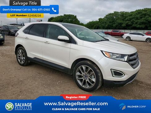 Used 2016 Ford Edge Titanium w/ Equipment Group 301A FWD image 5