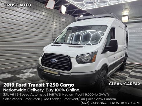 Used 2019 Ford Transit 250 148 Medium Roof RWD image 1