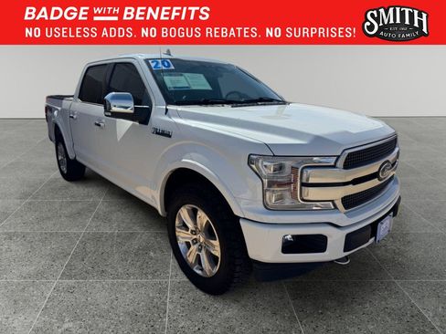 Used 2020 Ford F150 Platinum w/ Equipment Group 701A Luxury AWD/4WD image 1