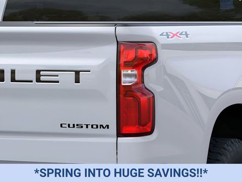 New 2026 Chevrolet Silverado 1500 Custom w/ Turbomax Blackout Package AWD/4WD image 11