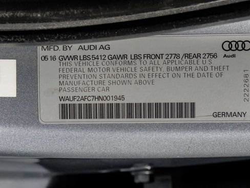 Used 2017 Audi A6 3.0T Premium Plus w/ Driver Assistance Package image 59