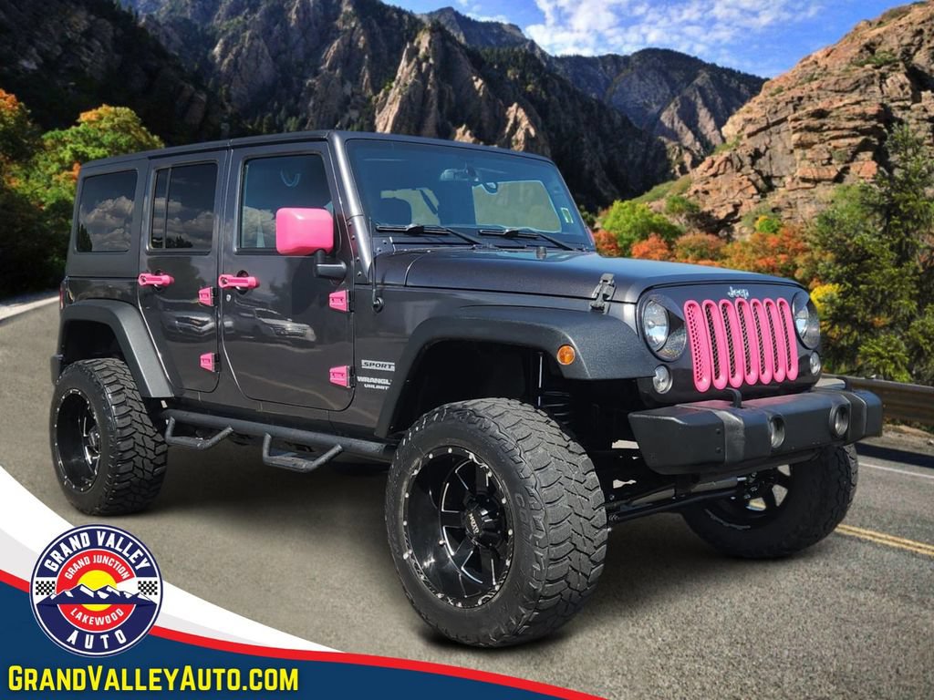 Used 2017 Jeep Wrangler Unlimited Sport w/ Quick Order Package 24S AWD/4WD image 1