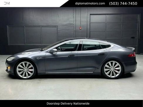 Used 2015 Tesla Model S P85D AWD/4WD image 4