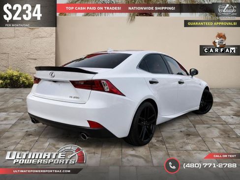 Used 2014 Lexus IS 250 w/ F-Sport Package RWD image 3