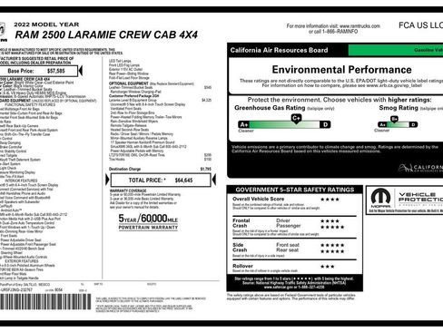 Used 2022 RAM 2500 Laramie AWD/4WD image 3