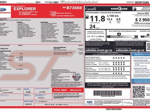 Used 2021 Ford Explorer ST w/ ST Street Pack image 22