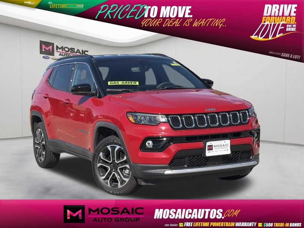 Used 2023 Jeep Compass Limited AWD/4WD image 1