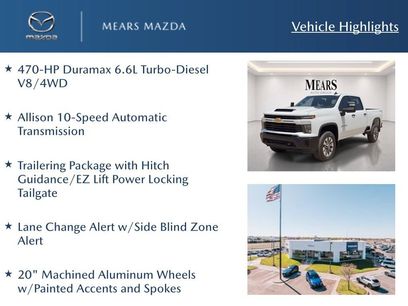 Used 2024 Chevrolet Silverado 2500 Custom w/ Custom Value Package