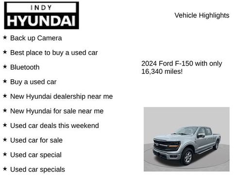 Used 2024 Ford F150 XLT w/ Tow/Haul Package AWD/4WD image 7