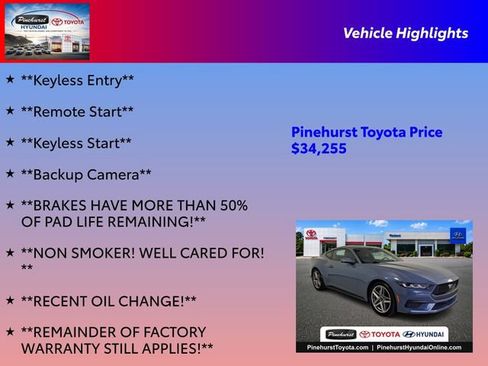 Used 2024 Ford Mustang Premium RWD image 31