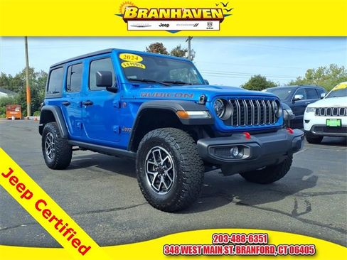Certified 2024 Jeep Wrangler Unlimited Rubicon image 1