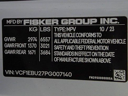 Used 2023 Fisker Ocean Extreme image 43