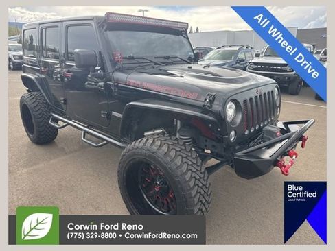 Used 2017 Jeep Wrangler Unlimited Rubicon AWD/4WD image 1