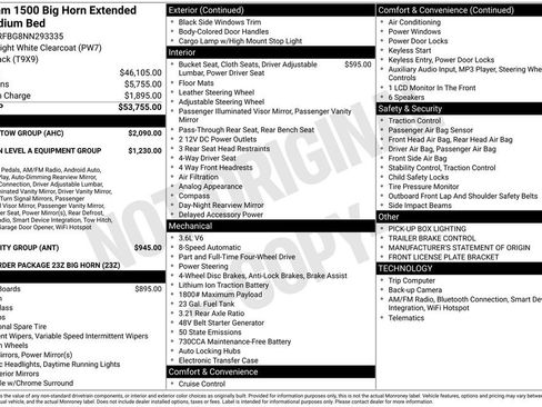 Used 2022 RAM 1500 Big Horn w/ Trailer Tow Group image 17