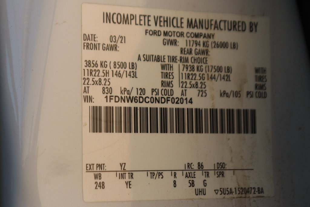 Used 2022 Ford F650 2WD Crew Cab Super Duty image 52