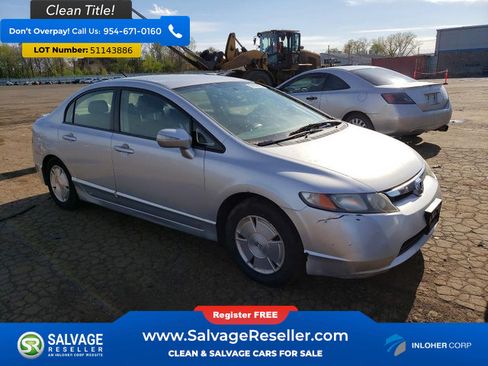 Used 2008 Honda Civic Hybrid Sedan image 5