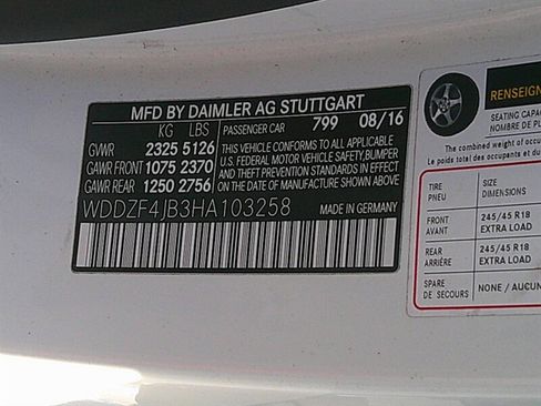 Used 2017 Mercedes-Benz E 300 E 300 Luxury Sedan image 11