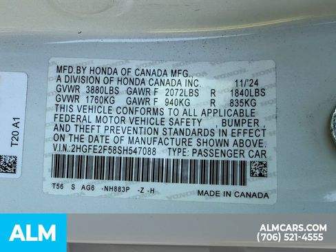 Used 2025 Honda Civic Sport image 15