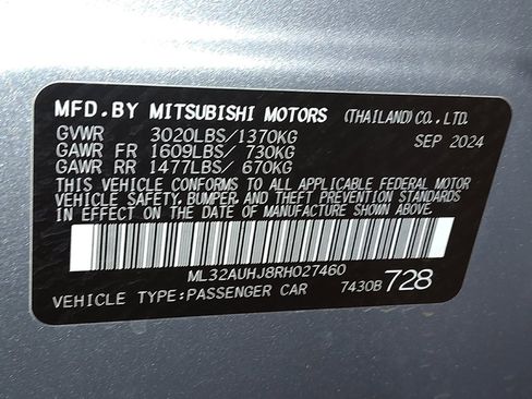 Used 2024 Mitsubishi Mirage ES image 33