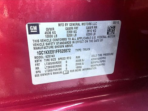 Used 2015 Chevrolet Silverado 2500 High Country w/ Duramax Plus Package image 34