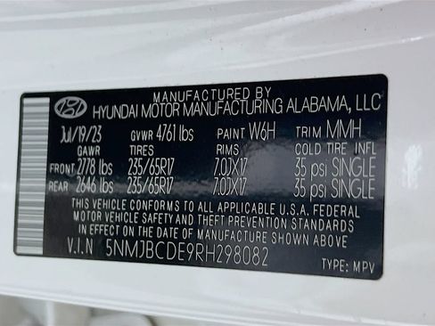 Certified 2024 Hyundai Tucson SEL AWD/4WD image 26