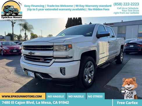 Used 2017 Chevrolet Silverado 1500 LTZ Z71 w/ LTZ Plus Package image 1