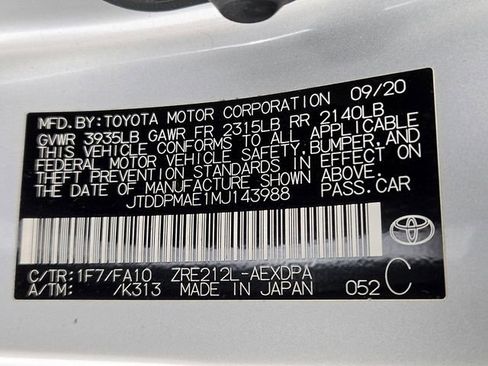 Used 2021 Toyota Corolla L image 26