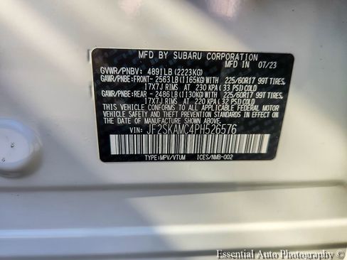 Certified 2023 Subaru Forester Wilderness AWD/4WD image 26