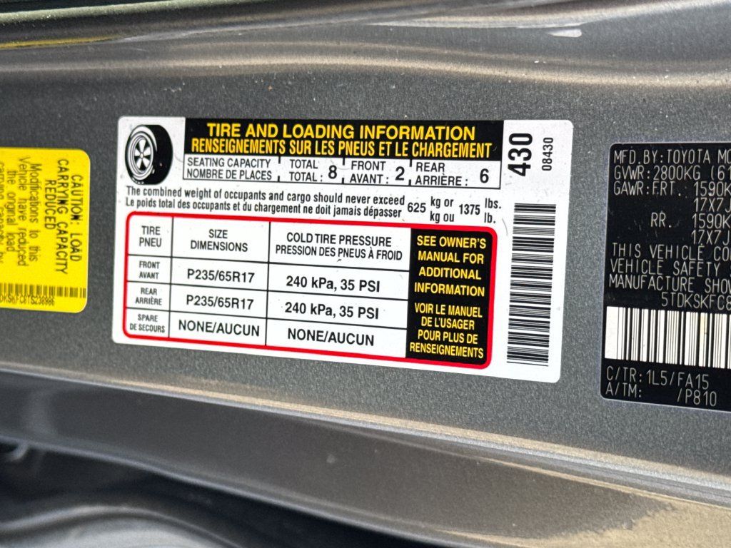 Used 2026 Toyota Sienna LE AWD/4WD image 48