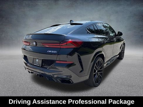Used 2021 BMW X6 M50i w/ Executive Package AWD/4WD image 6