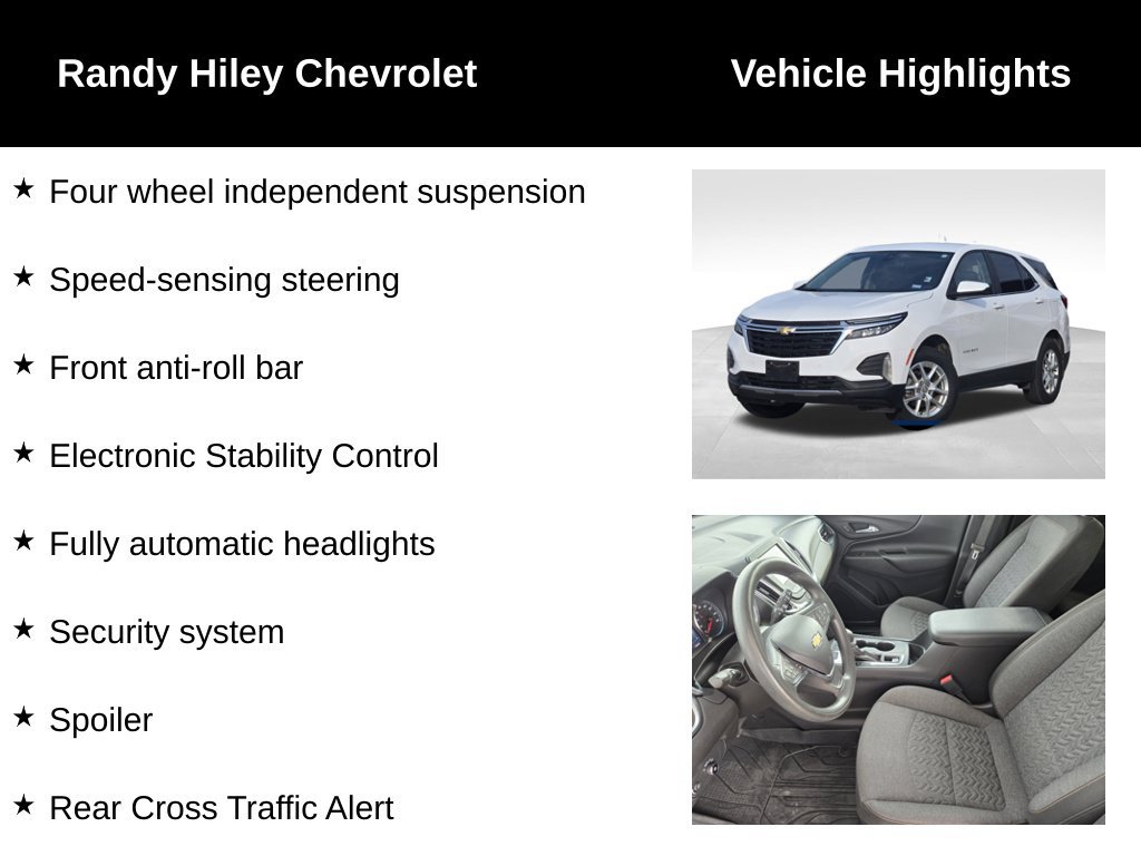 Used 2023 Chevrolet Equinox LT w/ LPO, Floor Liner Package AWD/4WD image 10