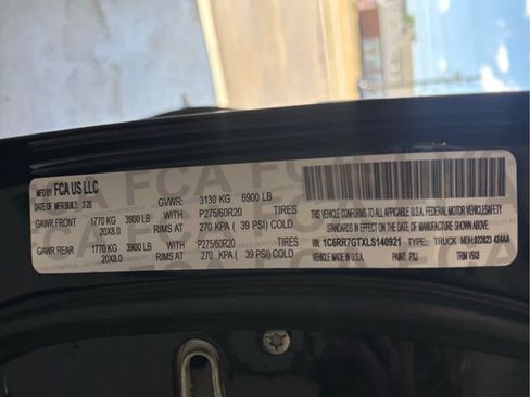 Used 2020 RAM 1500 Classic Warlock w/ Electronics Group AWD/4WD image 13