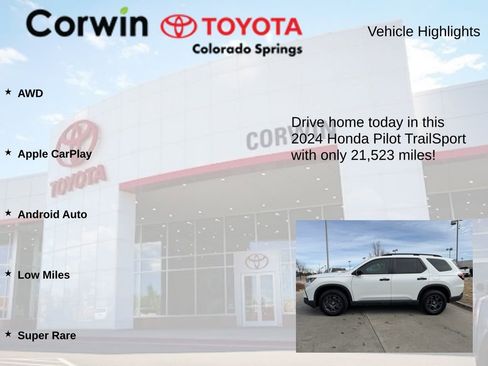 Used 2024 Honda Pilot TrailSport image 6