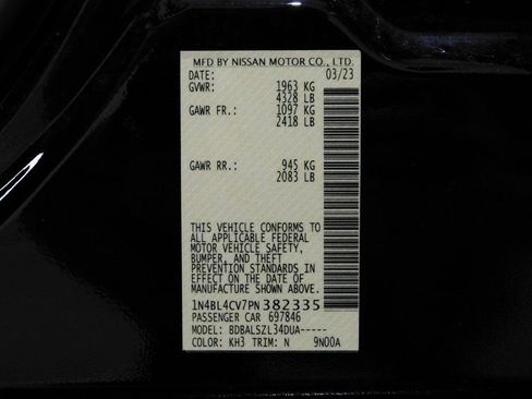 Used 2023 Nissan Altima 2.5 SR image 98