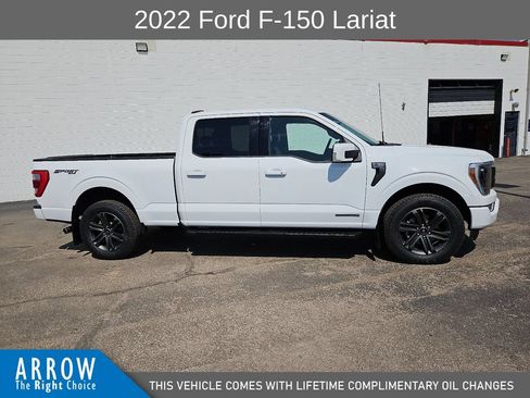 Used 2022 Ford F150 Lariat w/ Equipment Group 502A High AWD/4WD image 14