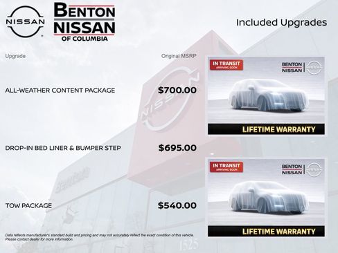 Used 2026 Nissan Frontier SV w/ All-Weather Content Package AWD/4WD image 3