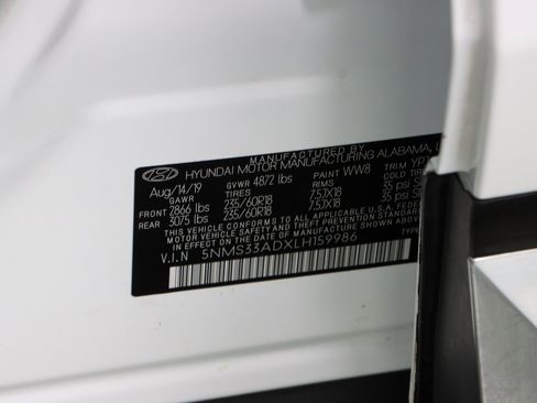 Used 2020 Hyundai Santa Fe SEL w/ Convenience Package image 32