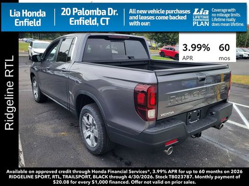 New 2026 Honda Ridgeline RTL image 7