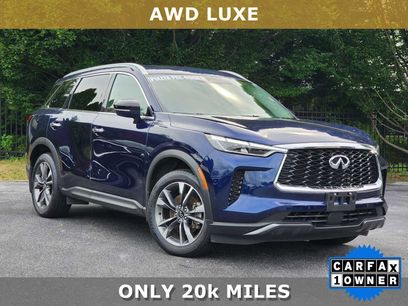 Used 2022 INFINITI QX60 Luxe w/ Cargo Package