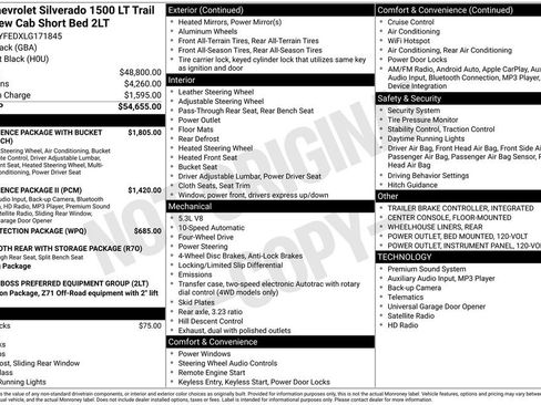 Used 2020 Chevrolet Silverado 1500 LT Trail Boss image 37