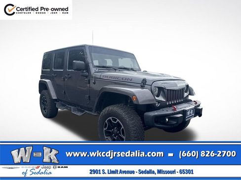 Certified 2017 Jeep Wrangler Unlimited Rubicon AWD/4WD image 1